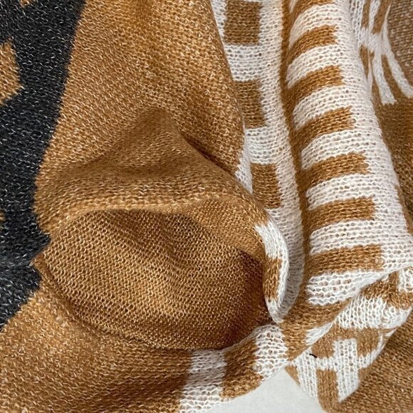 Love by Design Apollo Hooded Aztec Tribal Pattern Cardigan Size Medium - Picture 6 of 12